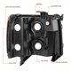 thumbnail image 3 of DNA MOTORING HL-OH-CSIL07-CH-AM Par de faros delanteros cromados ámbar compatibles con Silverado 1500/07-14 Silverado 2500 HD 3500, 3 of 7