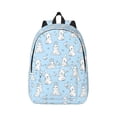 thumbnail image 2 of Rocae Rabbit And Bird for Durable Canvas Backpack Leisure Large Bag Travel Rucksack Multi-function Backpack Medium, 2 of 8