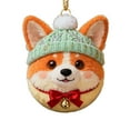 thumbnail image 2 of CREATITOY 1 Pc Dog Charm - Cute Hanging Accessory for Bags & Keys, 2 of 2