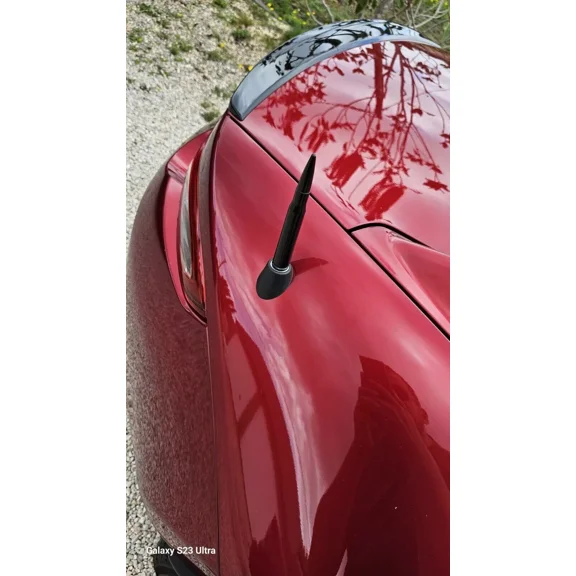 Bullet Style 0.5 Cal Black Antenna Mast for MAZDA MX-5 MIATA 2006-2024 Brand New
