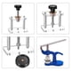 thumbnail image 5 of Juego de prensa para reloj tipo tornillo de tapa trasera con 12 troqueles, kit de reparación de reloj, herramienta de prensa para reloj de acrílico, 5 of 7