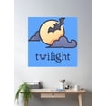 thumbnail image 2 of Fascinating Twilight Poster Wall Art, Modern Wall Decor, 12x18 UNFRAMED, 2 of 3