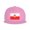 Pink, variant on Snapback Hat Polish-Flag Adjustable Flat Bill Brim Hat for Men Women Casual Wear Pink