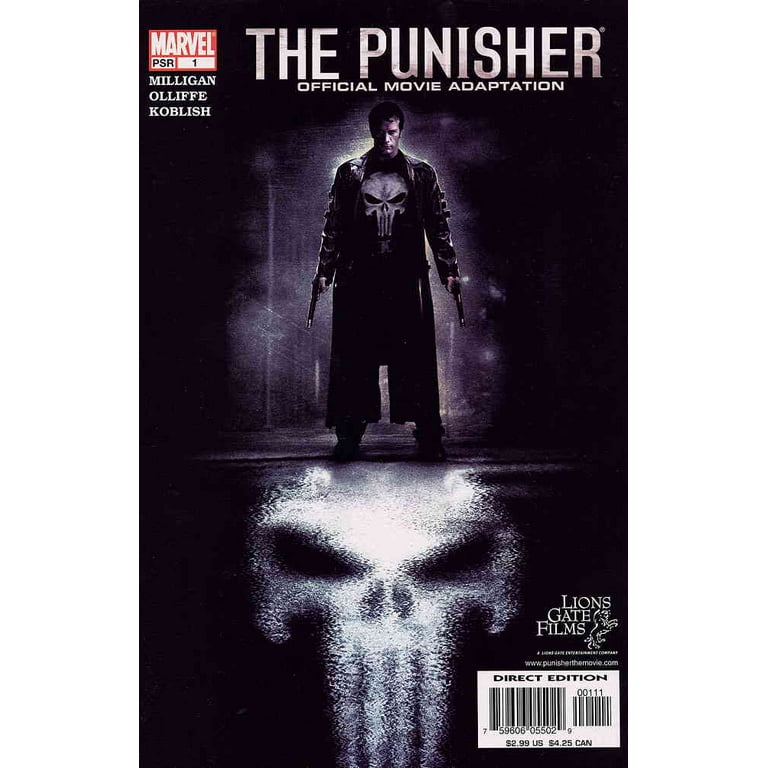 Punisher, The: The Official Movie Adaptation #1 VF ; Marvel Comic Book 