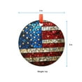 thumbnail image 5 of American Flag Ornament Suncatcher, Patriotic Window Decor, Rustic USA Theme, Veterans & Military Families, Fourth of July Gift, 2025, Holiday 2025, Festive Home Accent, Memorable, 5 of 5
