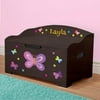 Personalized Dibsies Modern Expressions Butterflies and Flowers Toy Box