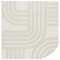 SAFAVIEH Southampton Miah Geometric Area Rug, Ivory, 6' x 6' Square