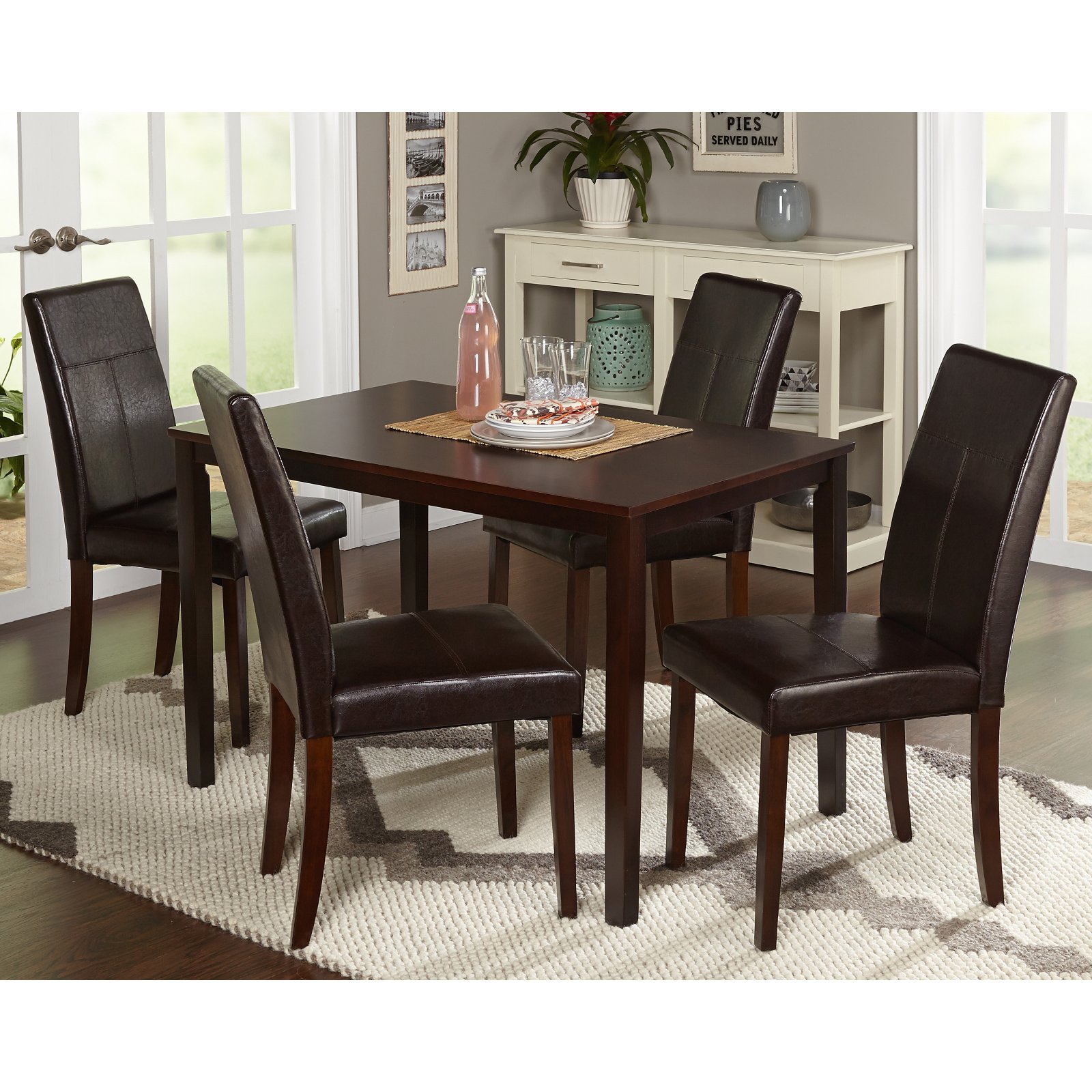 Bettega 5 Piece Dining Table Set
