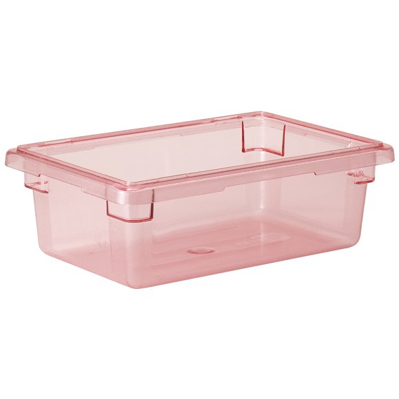Cambro 12186CW467 3 gal Camwear Food Storage Container - Safety Red