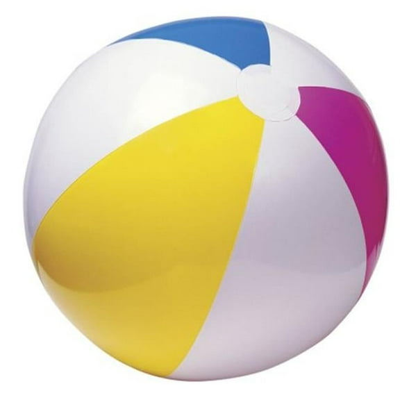 24 in. Inflatable Beach Ball Assorted Colors