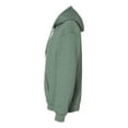 thumbnail image 3 of Men Multi Colors Hooded Sweatshirt Men Hoodies Color Heather Sport Dark Green X-Large Size, 3 of 5