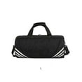 thumbnail image 3 of Sonducket Bolsas de gimnasio de poliéster de gran capacidad Compartimento organizador de fitness Cremallera Bolsa de hombro deportiva Bolsas de mensajero y de hombro Plata Largo Sonducket AP012719-02, 3 of 6