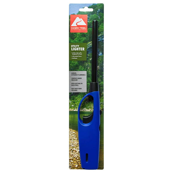Ozark Trail Multipurpose BBQ Lighter, Blue, 1 Unit