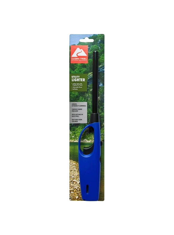 Ozark Trail Multipurpose BBQ Lighter, Blue, 1 Unit