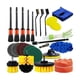 thumbnail image 1 of Scienceny Kit de cepillos para detalles de automóviles, 26 Uds., para guardabarros de llantas, limpieza Interior Exterior Combinaciones de reproductor de DVD/TV para coche, 1 of 1