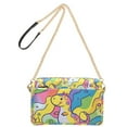 thumbnail image 2 of FORMRS Women Crossbody Purse with Chain Strap Vegan Leather Shoulder Handbag, Vibrant Dinosaur, 2 of 7