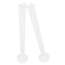 FOMIYES  2 Pcs Candle Mold Taper Molds for Making Wax Small Tapered Candles