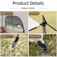 thumbnail image 6 of XunKA 8-Person Pop-Up Camping Tent, Waterproof & Windproof Family Tent , Outdoor Camping, Hiking, Beach, Khaki, 6 of 8