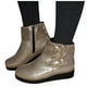 thumbnail image 4 of Botas de moda para mujer Botas cortas de talla grande con lazo y cremallera lateral Wmkox8yii  sa2328, 4 of 4