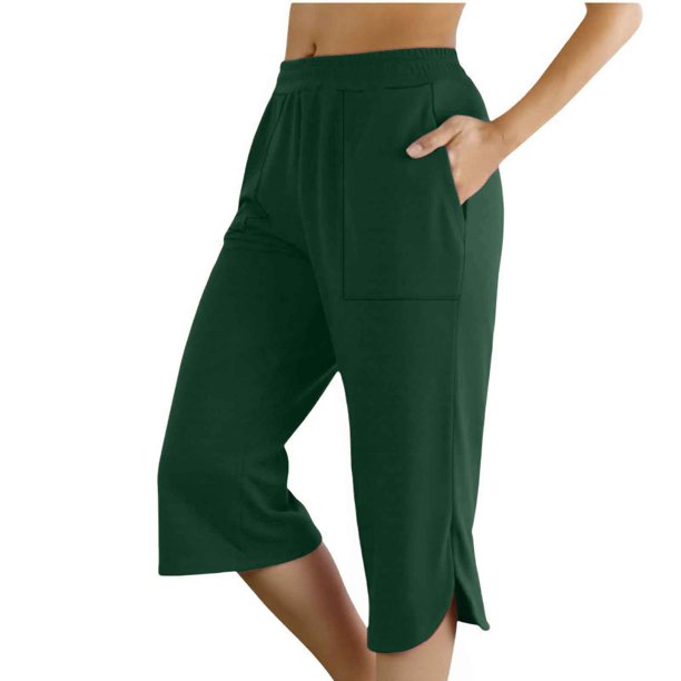 WILLBEST Pantalones Casuales de Mujer para Uso Diario, Cómodos Pantalones Deportivos de Cintura Media para Mujeres de Moda, Verano 2025 Chica
