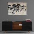 thumbnail image 3 of Epic Art 'Horses in Motion I' by Tim O'Toole, Acrylic Glass Wall Art, 36"x24", 3 of 5