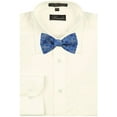 thumbnail image 2 of Silk Men's Designer Fashion Self Tie Bow Tie, 2 of 3