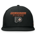 thumbnail image 2 of Men's Fanatics Black Philadelphia Flyers Authentic Pro Rink Prime Snapback Hat, 2 of 4