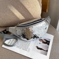 thumbnail image 4 of Cool Sequin Laser Running Riñonera con correas ajustables para mujeres o hombres, correr, viajar Zhivalor  CPB-DE-SSW1507-5, 4 of 5