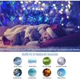 thumbnail image 2 of Galaxy Light Projector for Bedroom, FYBTO Star Light Projector Ceiling Decorations with 8 Relaxing Nature Sounds for Soothing Sleeping, Bluetooth Music Speaker, Remote Control & Timer, Sync, 2 of 5