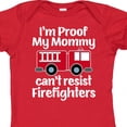 thumbnail image 4 of Inktastic Firefighter Daddy Baby Fireman Boys or Girls Baby Bodysuit, 4 of 5