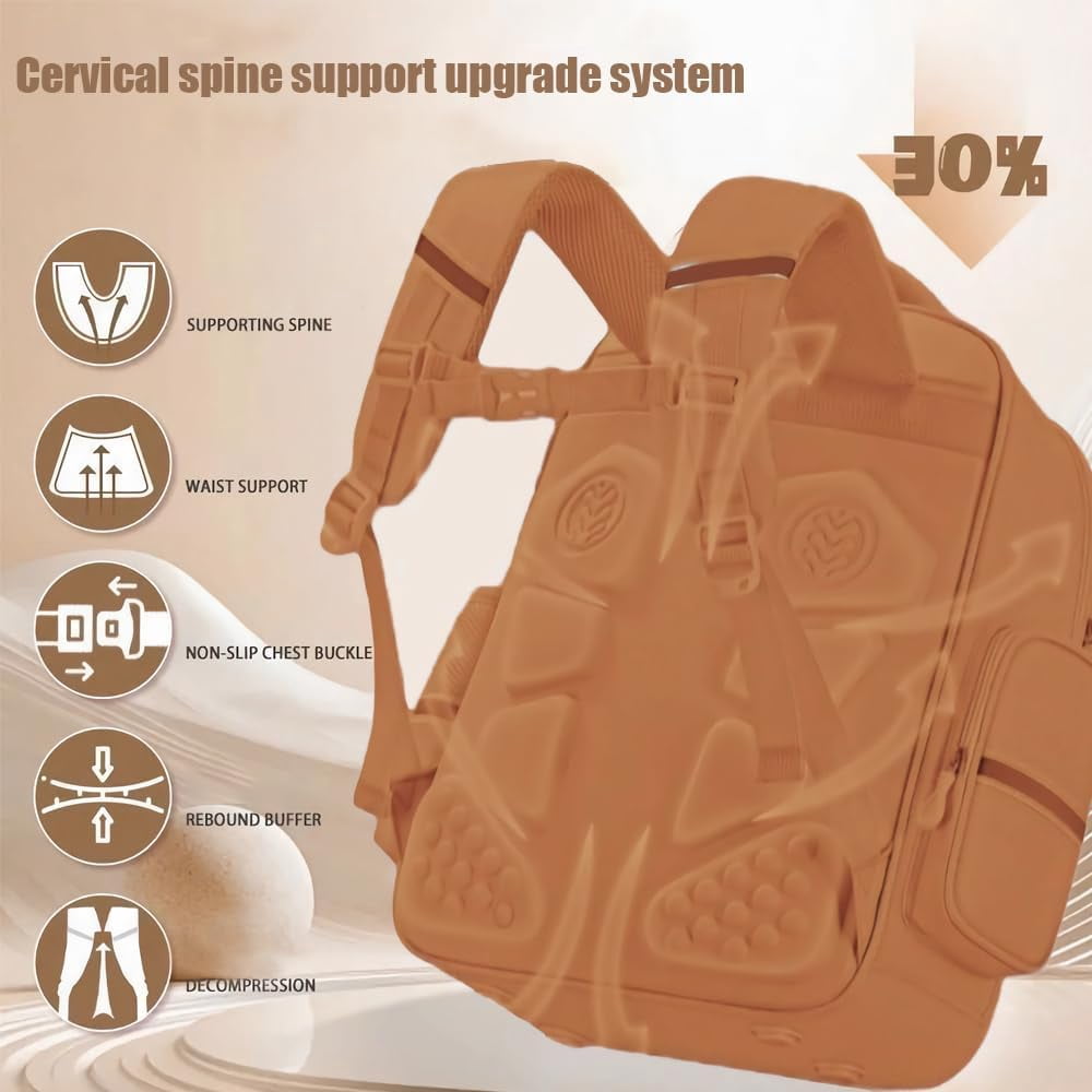Capybara Backpack for Women and Men, Cute Cartoon Capybara Bag with Pins, Ita Bag Casual Travel Daypack, Kawaii Laptop Backpack for Daily Use