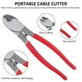 thumbnail image 4 of MesaSe 6 inch High Leverage Wire Cutters Cable Cutter Plier Heavy Duty Wire Cutter Metal Wire Cutting Tools Multifunctional Compact Cutting For Aluminum  Copper  Wire  Communications Cabl, 4 of 7