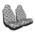 thumbnail image 2 of Naloa Gray Tractor Car Seat Covers 2PCs Front Car Seat Covers Universal fit for Most Cars SUVs and Trucks - 1, 2 of 5