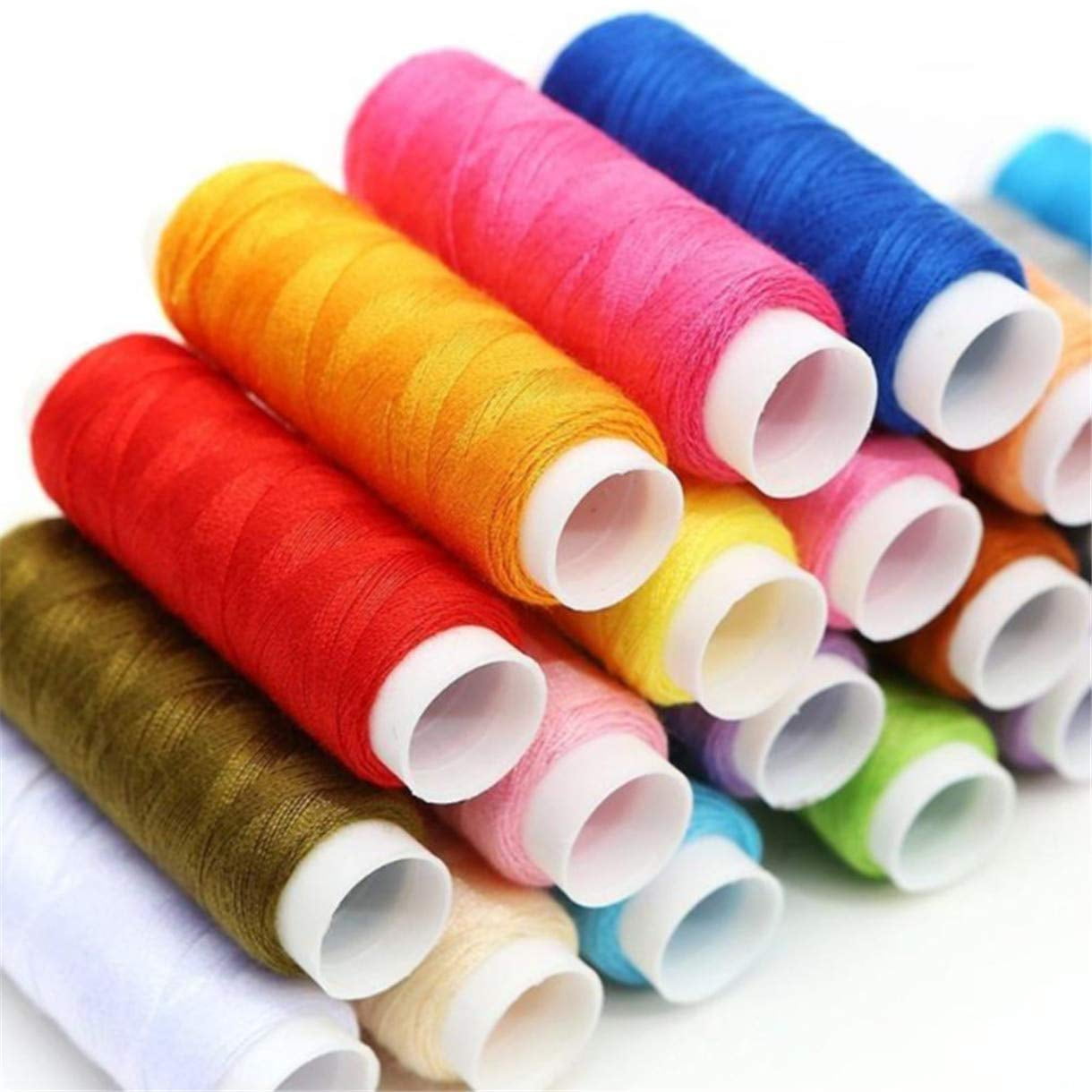 Kit De Costura Básico JUGUTA Para Viaje - Incluye Agujas, Hilos, Tijeras, Botones, Enhebrador, Color Rosa