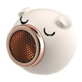 thumbnail image 6 of XIEULQP Portable Heaters for Indoor Mini Space Heater, Small Desk Heater, Energy Efficient & Fast Heating and Super Quiet (Pink & White, Pig), 6 of 6