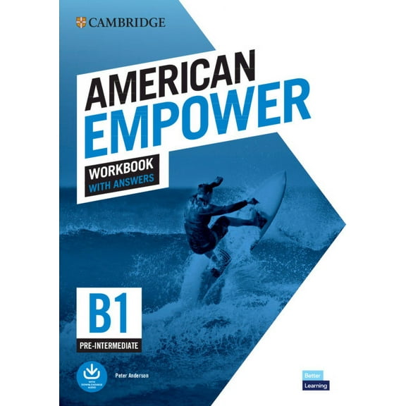 Cambridge English Empower American Empower Pre-Intermediate/B1 Workbook with Answers, (Paperback)