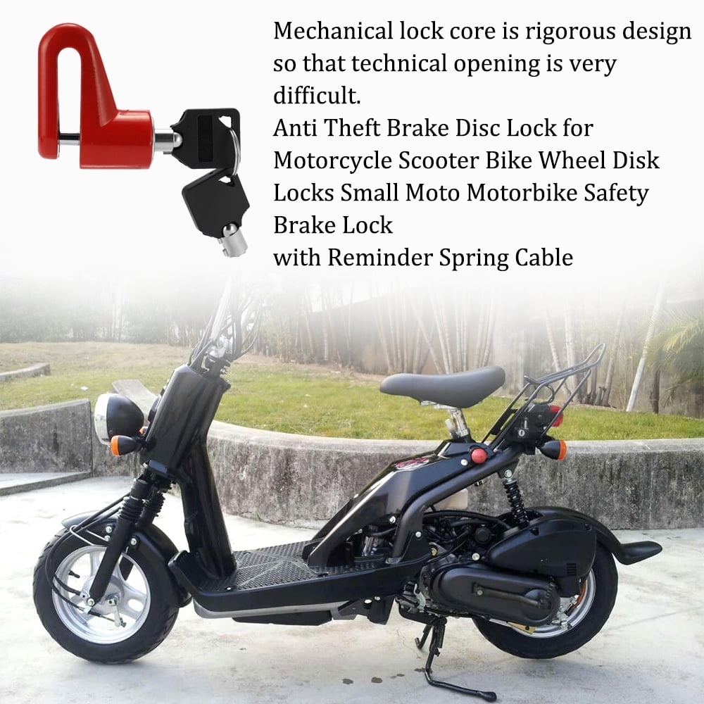 moped bike lock