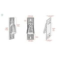 thumbnail image 2 of CKP #39038 Mission Collection 3 in. (76mm) Pull, Black, 2 of 4