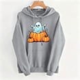 thumbnail image 6 of Jsaierl Halloween Sweatshirts for Women Cute Ghost Graphic Pullover Hoodies Trendy Classic Long Sleeve Sweater Tops Halloween Costumes, Sizes S-2XL, 6 of 6