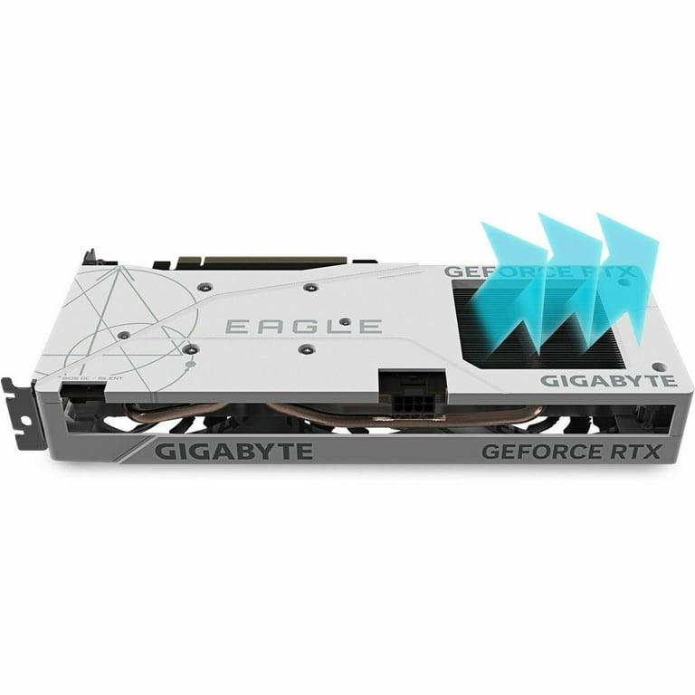 GIGABYTE GeForce RTX 4060 EAGLE OC ICE 8G Graphics Card, 3x GIGABYTE GeForce RTX 4060 EAGLE OC ICE 8G Graphics Card, 3x