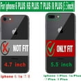 thumbnail image 2 of Folmeikat Compatible with iPhone 8 Plus, iPhone 7 Plus,iPhone 6s Plus/ 6 Plus Phone Case Screen Protector 360 Degree, 2 of 5