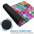 thumbnail image 6 of Long Mouse Pads for Desk,Pioneer Flower Floral Print Pattern Desk Mats on Top Of Desks, Desk Mouse Pad Extra Large with 3mm Non-Slip Base and Stitched Edge for Gaming,Office,Work,Home 31.5"x11.8", 6 of 6