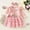 r-106Red20, variant on MEZZALL Toddler Girl Floral Mesh Dress With Detachable Bow Headband And Matching Long Sleeve Jacket Fall Seasonal Outfits Classic Clothing Sets