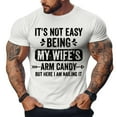 thumbnail image 7 of Stamzod Valentines Mens T-Shirts Letter Print Summer Short Sleeve Shirts Casual Oversized Gym Clothes for Men White-3 XXL, 7 of 7