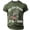 Army Green, variant on Men's USA 250th Anniversary Short Sleeve T Shirts Casual Fashion Print Tops Comfortable Breathable Daily Patriotic Holiday Wear For Men,Army Green,2XL