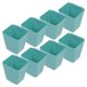 thumbnail image 2 of 8 cestas colgantes pequeñas de plástico para armarios, organizadores para puertas, artículos diversos, maquillaje, cosméticos, pintalabios, cocina, baño, oficina y hogar, 2 of 7