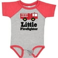 thumbnail image 3 of Inktastic Little Firefighter Fire Engine Boys or Girls Baby Bodysuit, 3 of 5