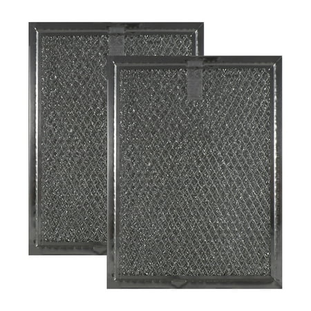 2 Pack Wp56001069 Whirlpool Microwave Oven Aluminum Grease Filter