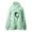Green, variant on JIAYUE Womens Leopard Print Pet Pocket Hoodie Soft Long Sleeve Pullover Hooded Sweatshirt Built In Front Pet Holding Pocket Cat Graphic Loose Fit Casual Tops,Size,S
