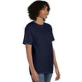 thumbnail image 2 of Hanes Pocket T-Shirt Unisex Garment Dyed Cotton Short Sleeve Tee Crewneck Ringspun Cotton, 2 of 4